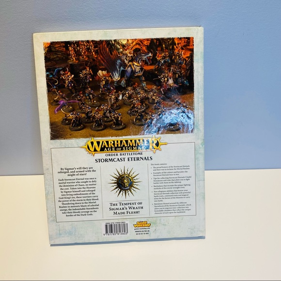 Warhammer Age Of Sigmar Stormcast Eternals Order Battletome Hardcover - Picture 4 of 16